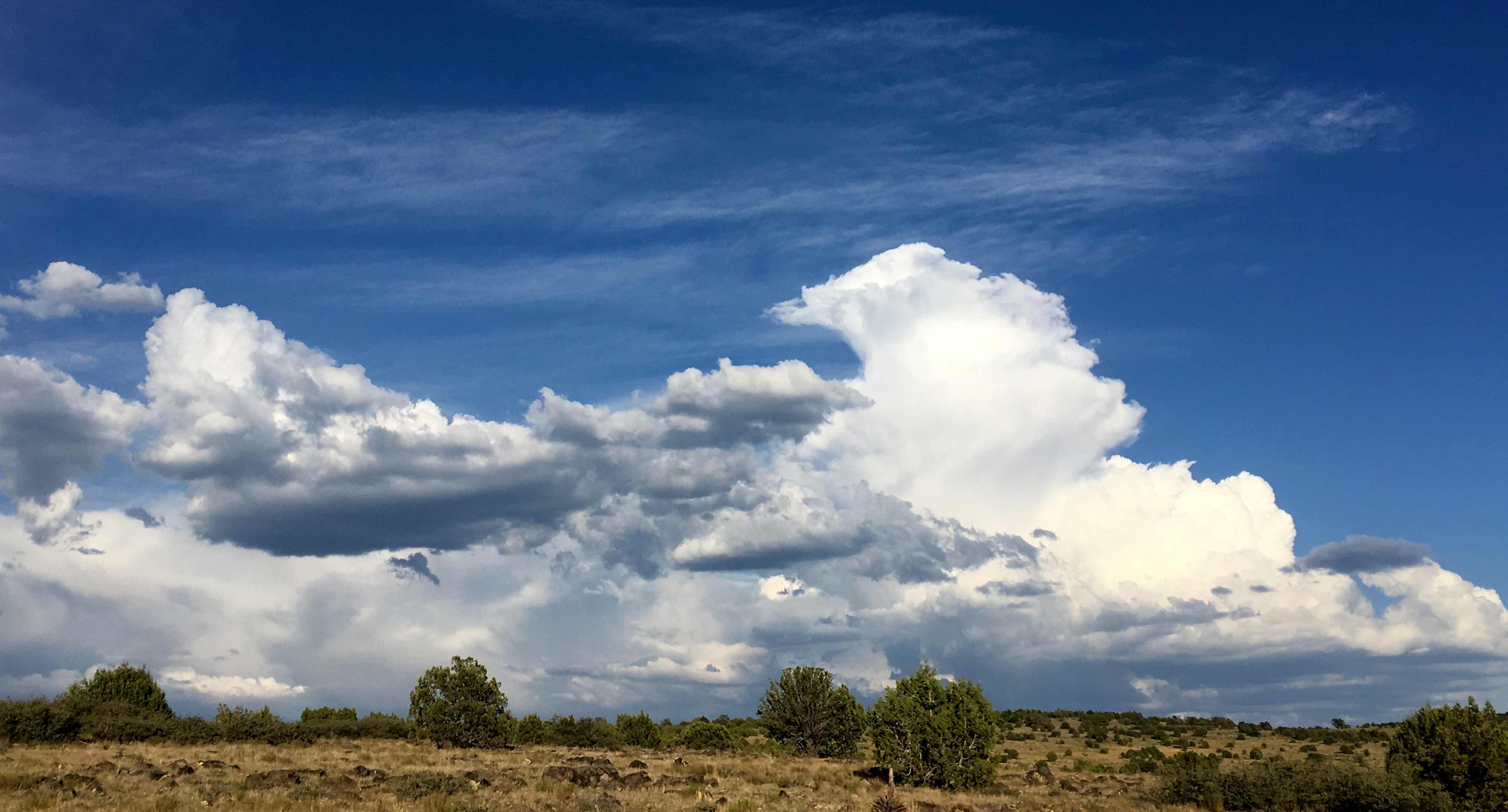 Monsoon clouds near Camp Verde, Arizona